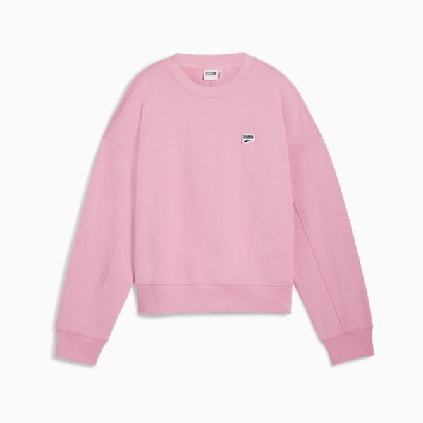 DOWNTOWN RE:COLLECTION Women's Crew, Mauved Out, extralarge