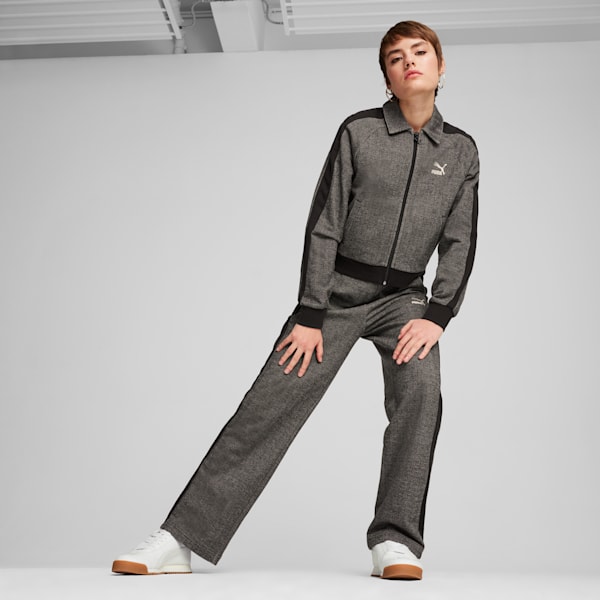 Chamarra Mujer T7, PUMA Black-Alpine Snow, extralarge