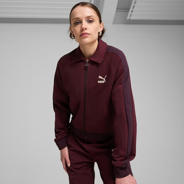 PLAY LOUD T7 Women's Track Jacket II, Midnight Plum, extralarge