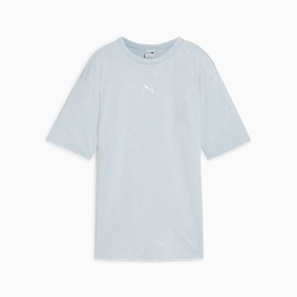 DARE TO Women's Relaxed Washed Tee, Frosted Dew, extralarge