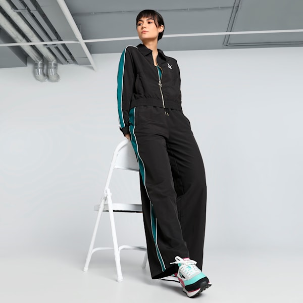 PLAY LOUD T7 Women's Relaxed Fit Track Pants, PUMA Black, extralarge-IND