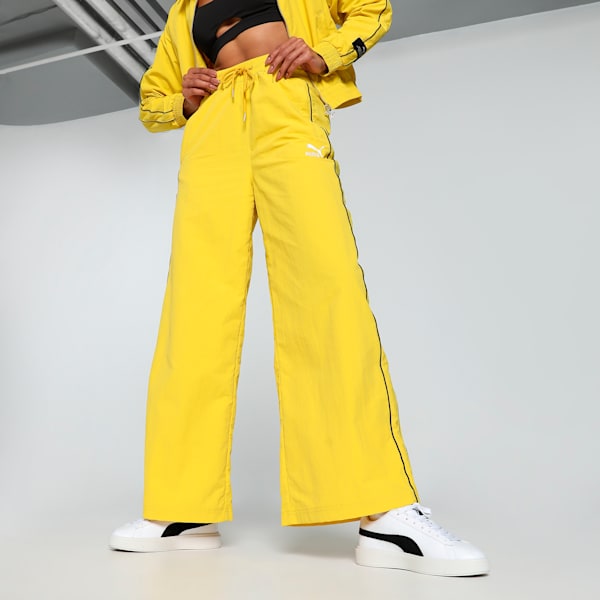 PLAY LOUD T7 Women's Relaxed Fit Track Pants, Fresh Pear, extralarge-IND