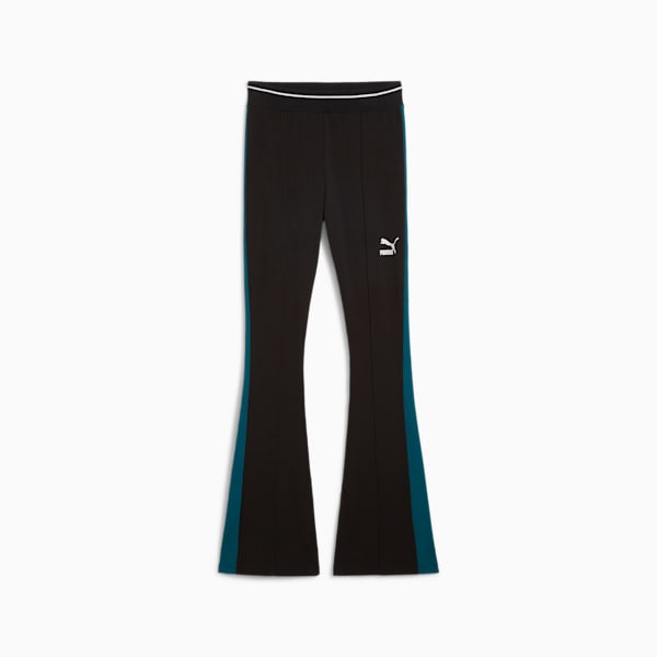 PLAY LOUD T7 Women's Flared Leggings, PUMA Black, extralarge
