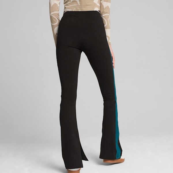 PLAY LOUD T7 Women's Flared Leggings, PUMA Black, extralarge