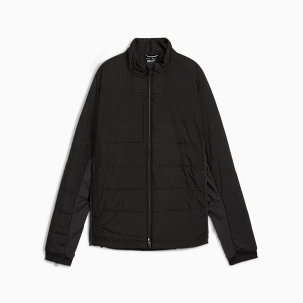 Kyley Quilted Golf Jacket Women, PUMA Black, extralarge