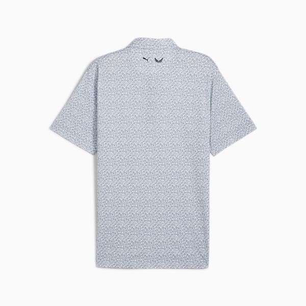 メンズ ゴルフ PUMA x VOLITION フットボール 半袖 ポロシャツ, Deep Navy-White Glow, extralarge-JPN