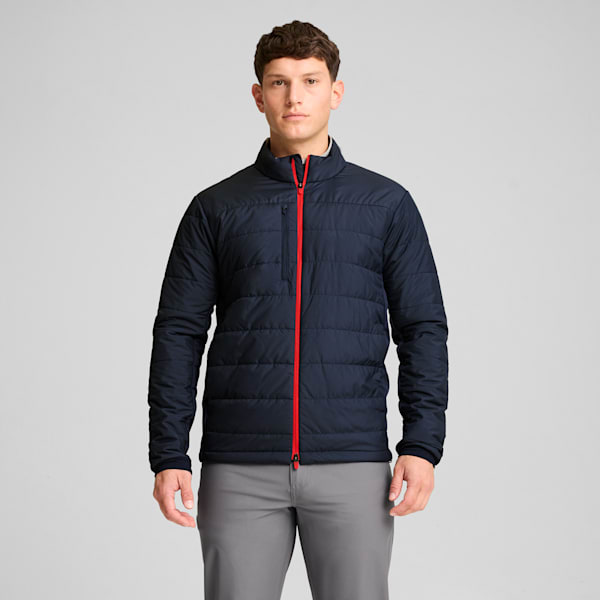 メンズ ゴルフ PUMA x VOLITION フロスト パデッド ジャケット, Deep Navy, extralarge-JPN