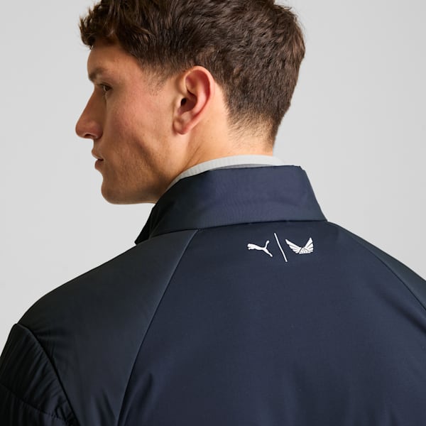 メンズ ゴルフ PUMA x VOLITION フロスト パデッド ジャケット, Deep Navy, extralarge-JPN