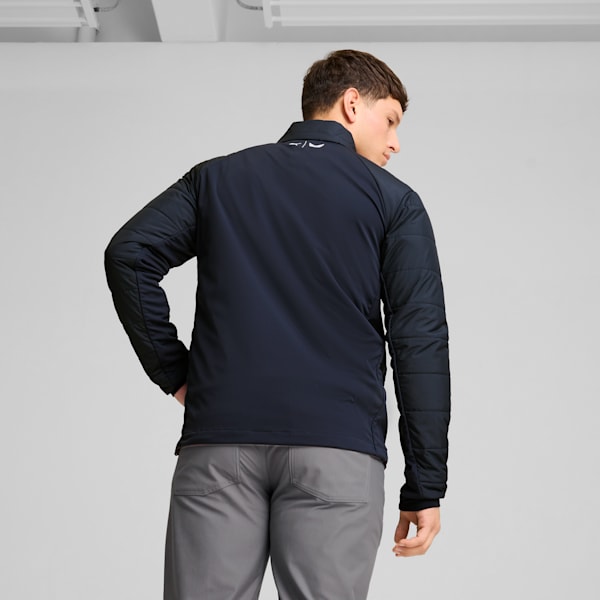メンズ ゴルフ PUMA x VOLITION フロスト パデッド ジャケット, Deep Navy, extralarge-JPN