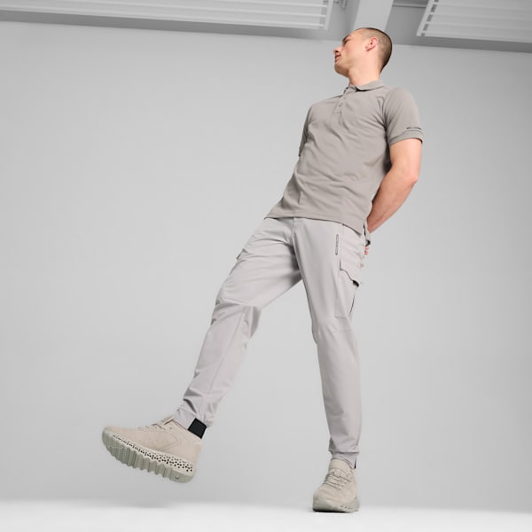Porsche Design Men's Motorsport Cargo Pants, Concrete Gray, extralarge-IND
