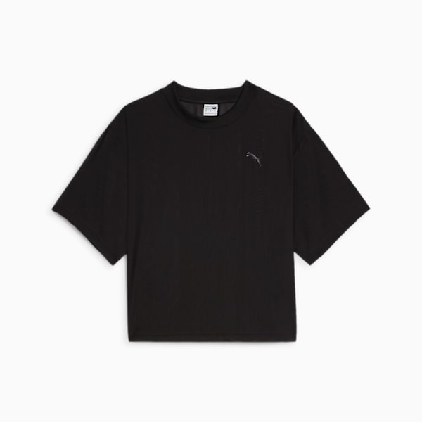 ウィメンズ デア トゥ メッシュ 半袖 Tシャツ, PUMA Black, extralarge-JPN