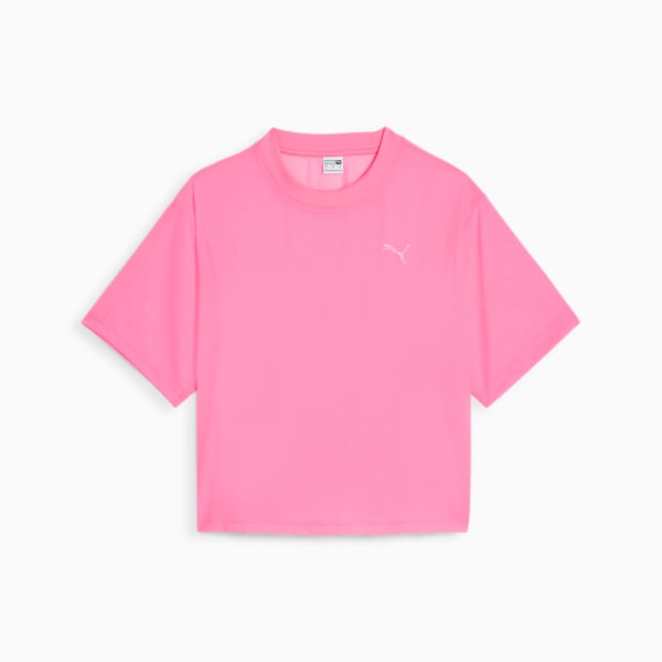 ウィメンズ デア トゥ メッシュ 半袖 Tシャツ, Fast Pink, extralarge-JPN