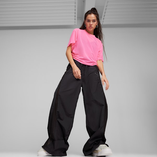 ウィメンズ デア トゥ メッシュ 半袖 Tシャツ, Fast Pink, extralarge-JPN