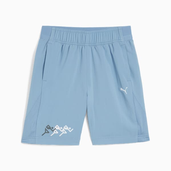 Run Favorite Woven Shorts, Zen Blue, extralarge