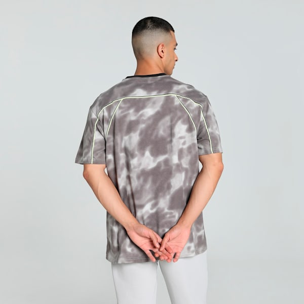 F1® Statement Men's Relaxed Fit Motorsport Tee, PUMA Black-AOP, extralarge-IND