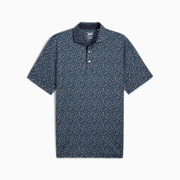 MATTR Soto Golf Polo Men, Deep Navy-Mauved Out, extralarge-GBR