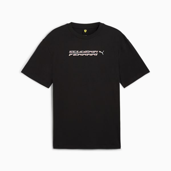 メンズ フェラーリ レース ステートメント 半袖 Tシャツ, PUMA Black, extralarge-JPN