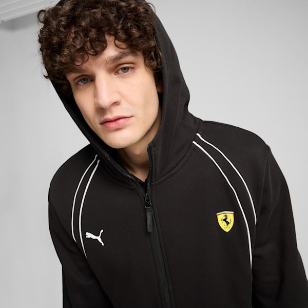 Scuderia Ferrari Race Men's Hoodie, PUMA Black, extralarge