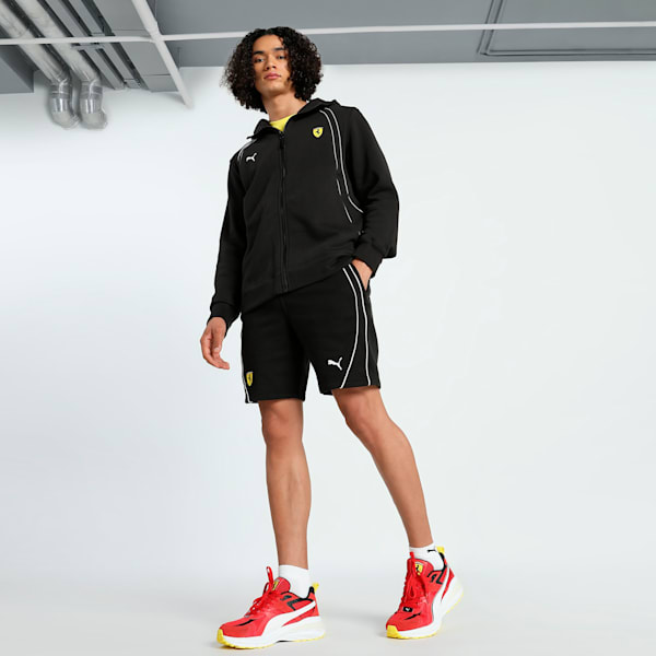 Scuderia Ferrari Race Men's Motorsport Hoodie, PUMA Black, extralarge-IND