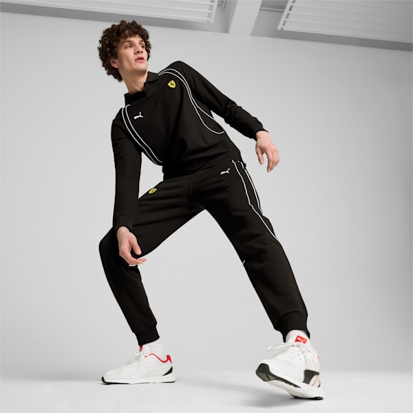 メンズ フェラーリ レース パンツ, PUMA Black, extralarge-JPN