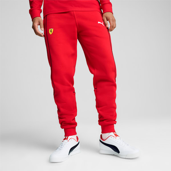 Scuderia Ferrari Race Men's Pants, Rosso Corsa, extralarge