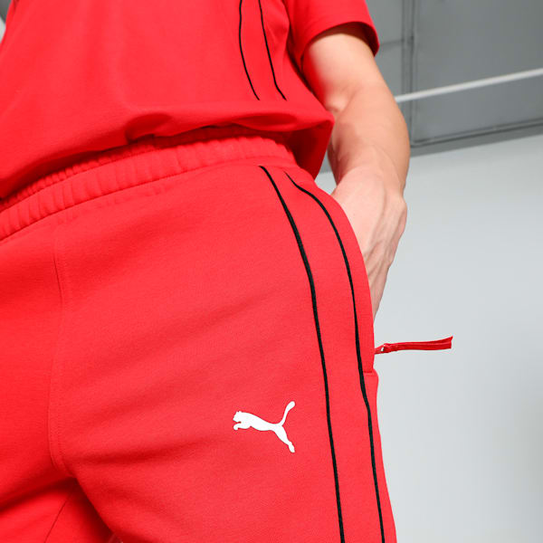 Scuderia Ferrari Race Men's Motorsport Pants, Rosso Corsa, extralarge-IND