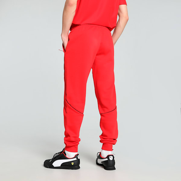 Scuderia Ferrari Race Men's Motorsport Pants, Rosso Corsa, extralarge-IND