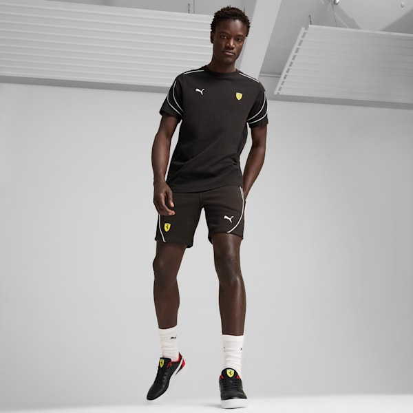 Scuderia Ferrari Race Men's Motorsport Shorts, PUMA Black, extralarge-IND