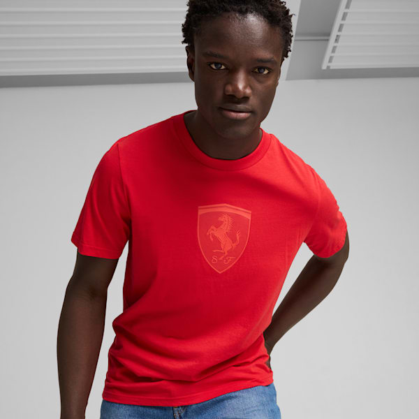 T-shirt à graphique Scuderia Ferrari Race Homme, Rosso Corsa, extralarge