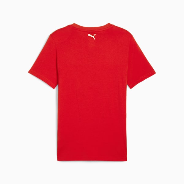 Scuderia Ferrari Race Big Shield Men's Tee, Rosso Corsa, extralarge