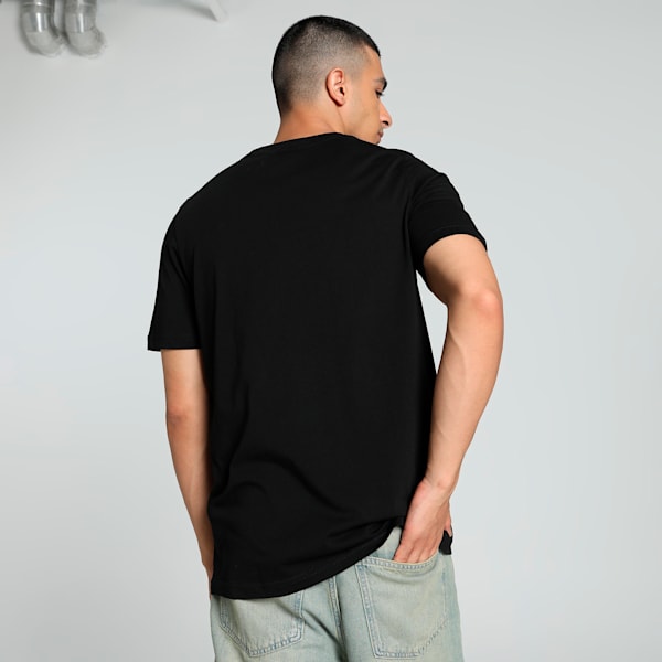 Scuderia Ferrari Race Colour Shield Men's Motorsport Tee, PUMA Black, extralarge-IND