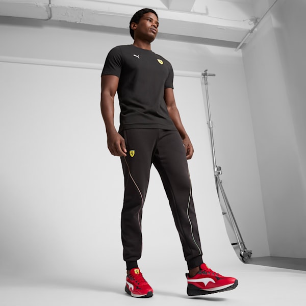 Scuderia Ferrari Race Color Shield Men's Tee, PUMA Black, extralarge