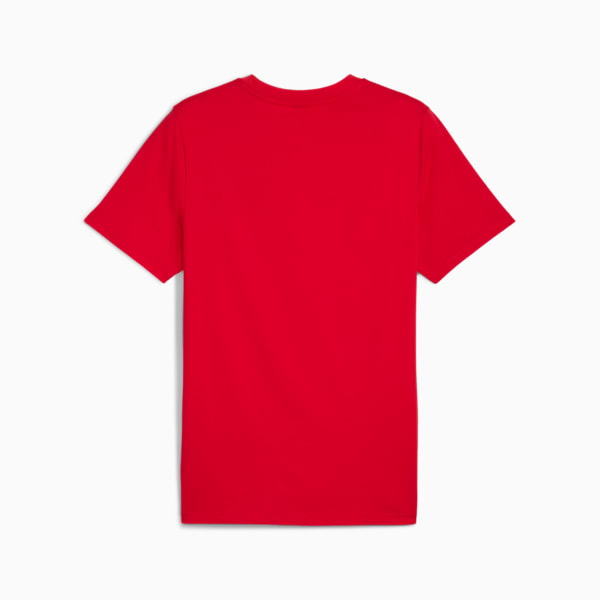 Scuderia Ferrari Race Color Shield Men's Tee, Rosso Corsa, extralarge