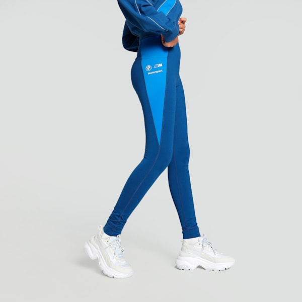 BMW M Motorsport Women's Leggings, Pro Blue-M color, extralarge-IND