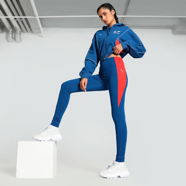 BMW M Motorsport Women's Leggings, Pro Blue-M color, extralarge-IND