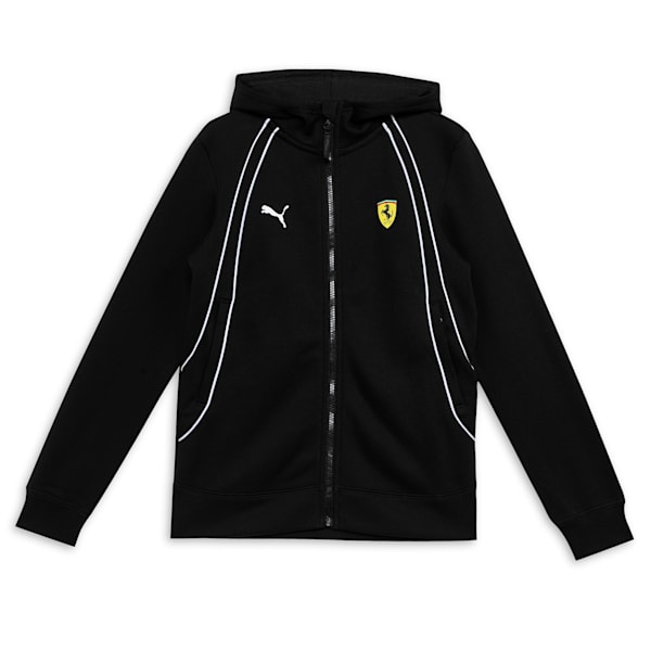 Scuderia Ferrari Race Youth Motorsport Hoodie, PUMA Black, extralarge-IND