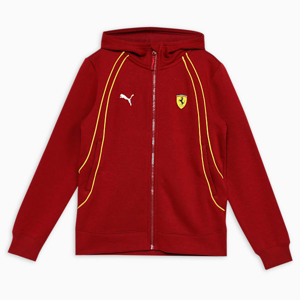 Scuderia Ferrari Race Youth Motorsport Hoodie, Intense Red, extralarge-IND