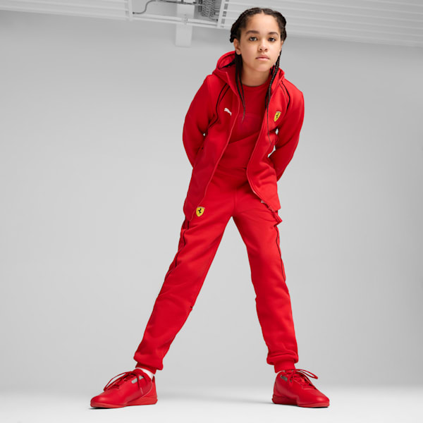 Scuderia Ferrari Race Youth Motorsport Sweatpants, Rosso Corsa, extralarge-IND