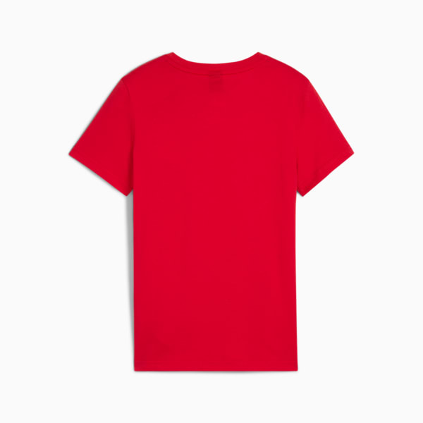 Camiseta Scuderia Ferrari Big Shield para niños grandes, Rosso Corsa, extralarge