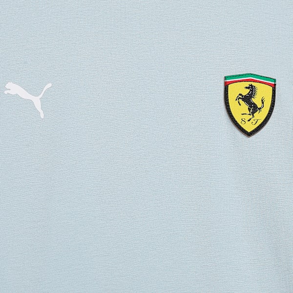 Scuderia Ferrari Race Big Shield Youth Motorsport Tee, Frosted Dew, extralarge-IND