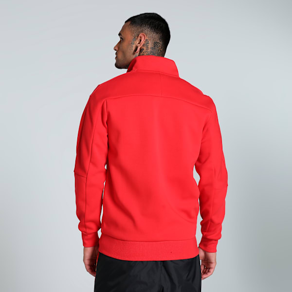 Scuderia Ferrari Style MT7 Men's Motorsport Jacket, Rosso Corsa, extralarge-IND