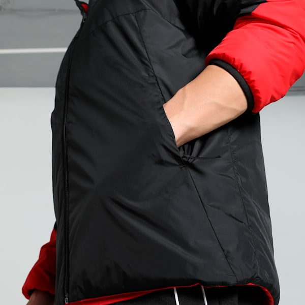 Scuderia Ferrari Style Men's Motorsport Padded Jacket, PUMA Black, extralarge-IND