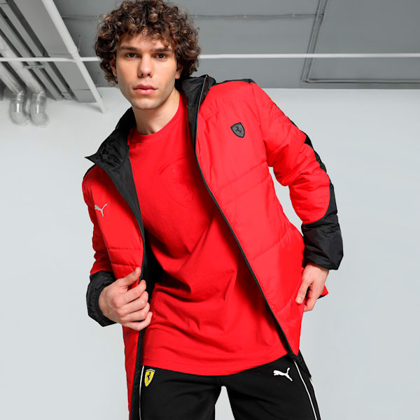 Puma ferrari jacket red and black 2025