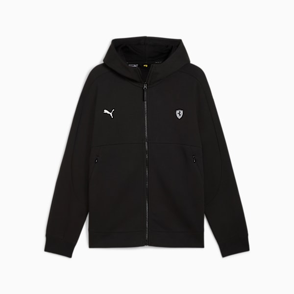 Ferrari Style Sweat Jacket Men, PUMA Black, extralarge