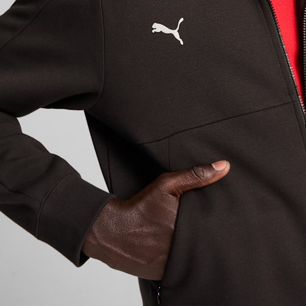 Chaqueta estilo Ferrari para hombre, PUMA Black, extralarge