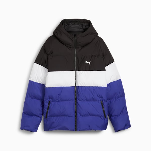 Veste bouffante Homme, Lapis Lazuli, extralarge
