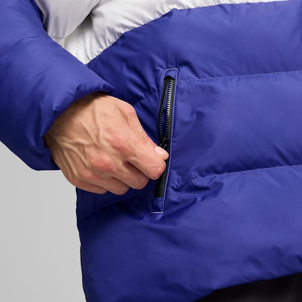 Puffer Jacket Men, Lapis Lazuli, extralarge