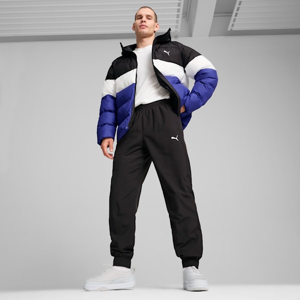 Veste bouffante Homme, Lapis Lazuli, extralarge