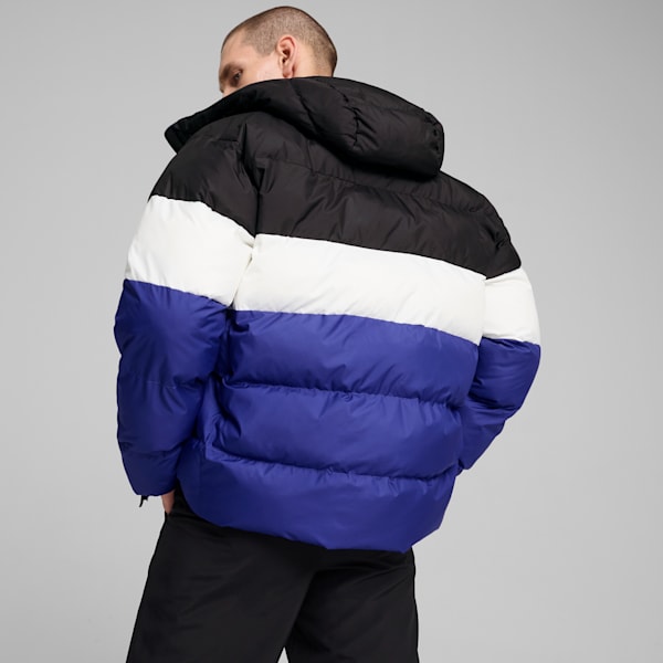 Veste bouffante Homme, Lapis Lazuli, extralarge