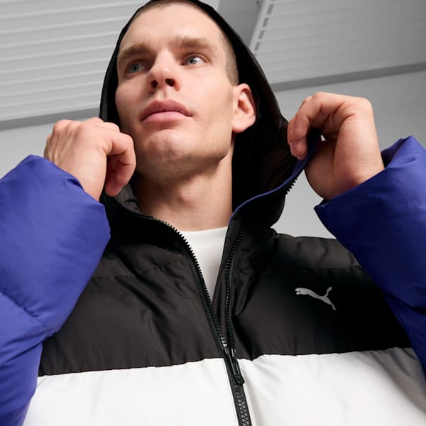 Veste bouffante Homme, Lapis Lazuli, extralarge